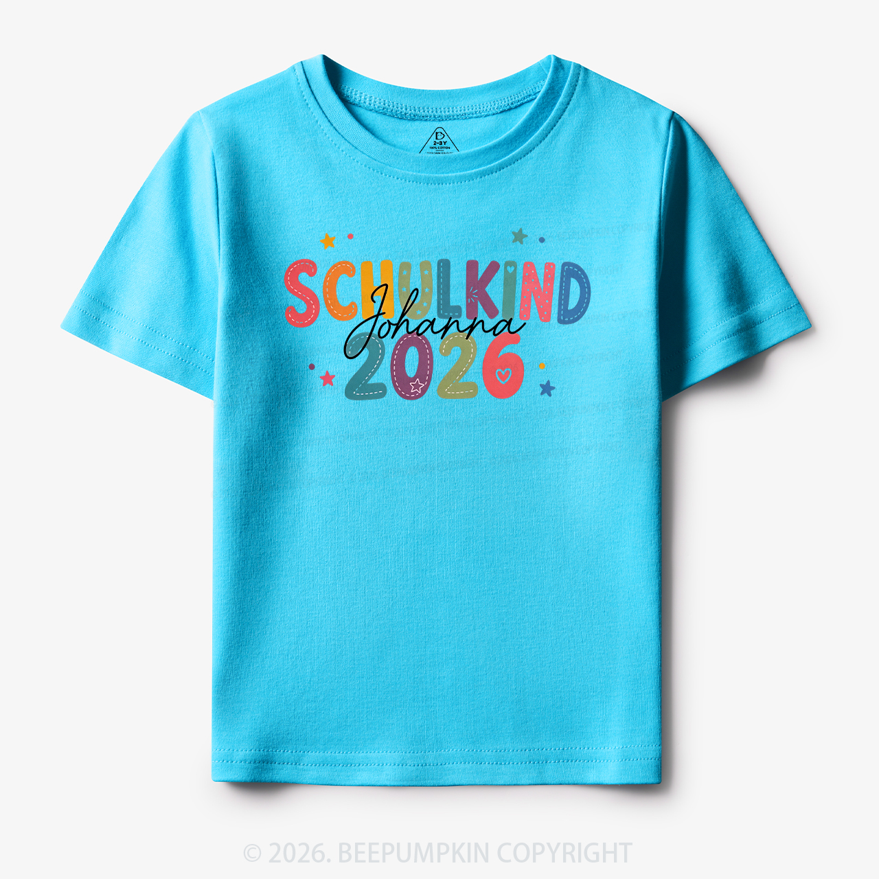 Personalized Schulkind First Day of School Toddler&Kid's Tees