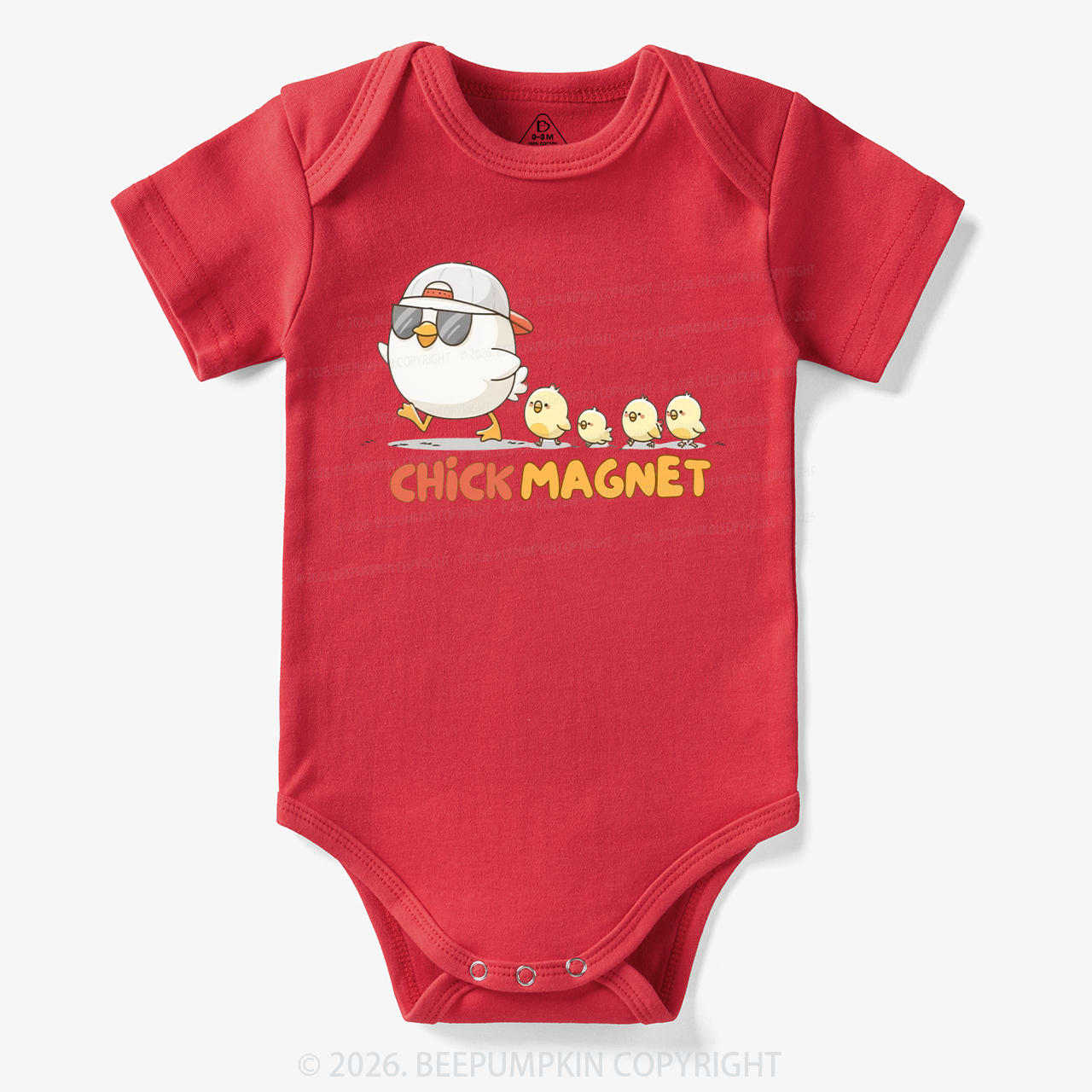 Chick Magnet Funny Farm Animal Bodysuit