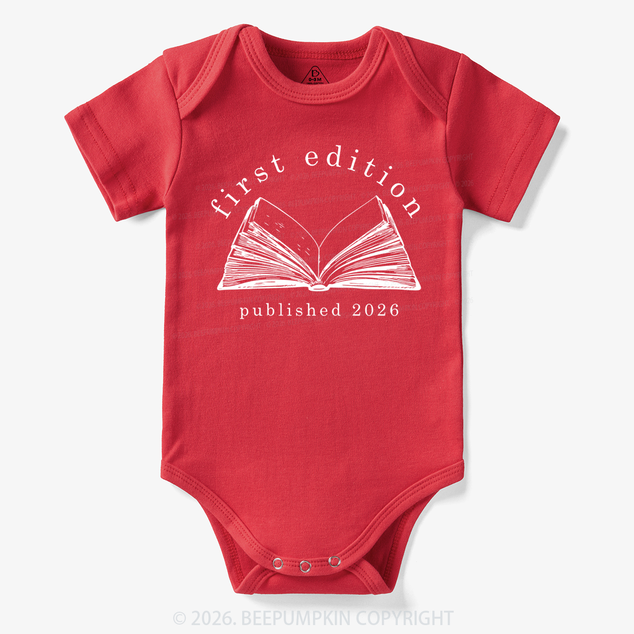 Personalized Published First Edition Bodysuit