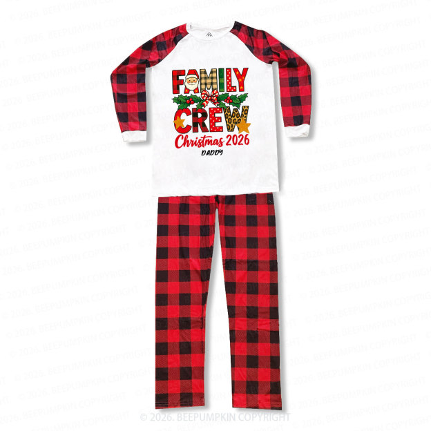 Personalized Christmas 2026 Crew Family Matching Pajamas