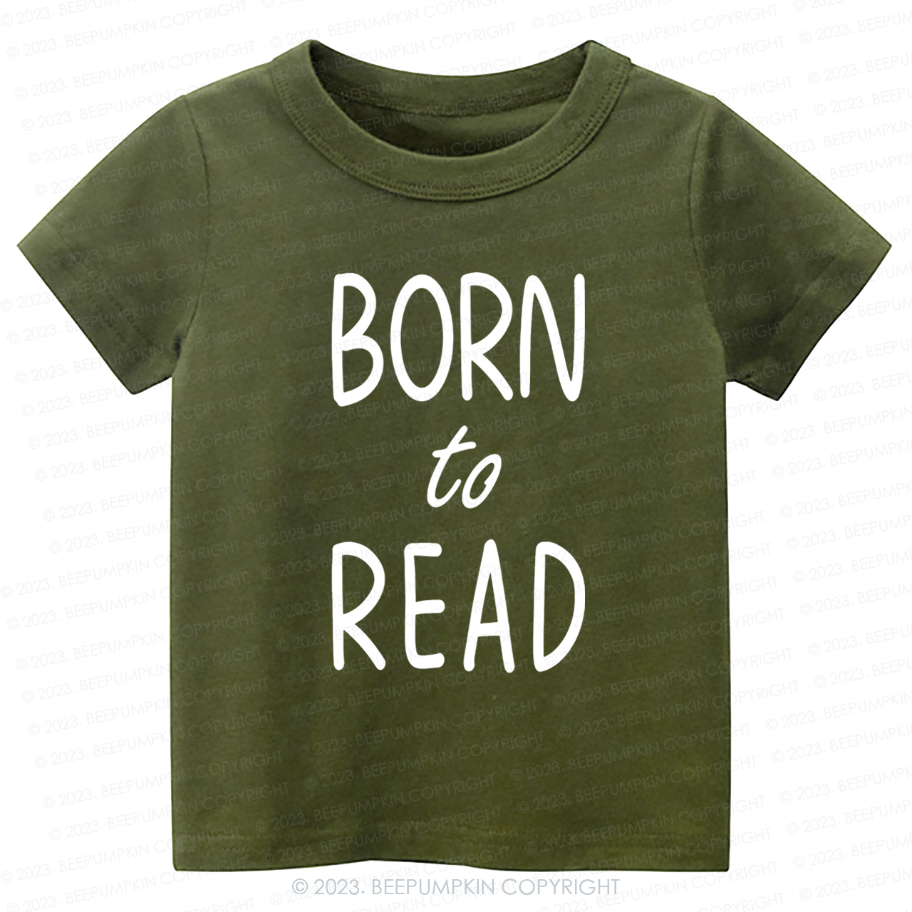 Born To Read Bookish Kids Shirt