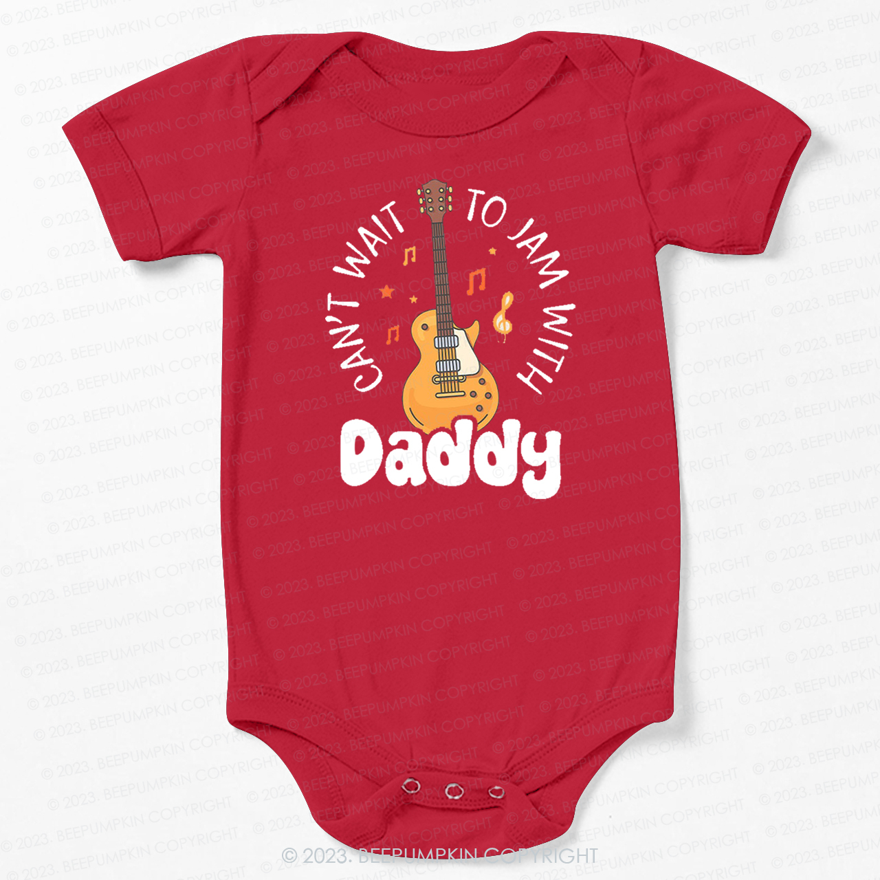 Can't Wait To Jam With Daddy Bodysuit For Baby