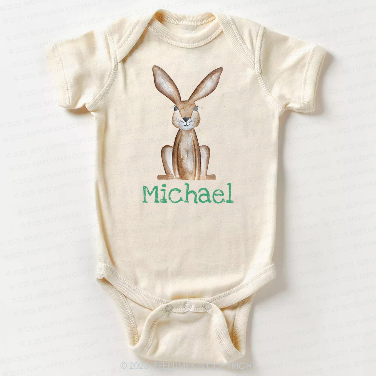 Personalized Easter Cute Bunny Bodysuit For Baby