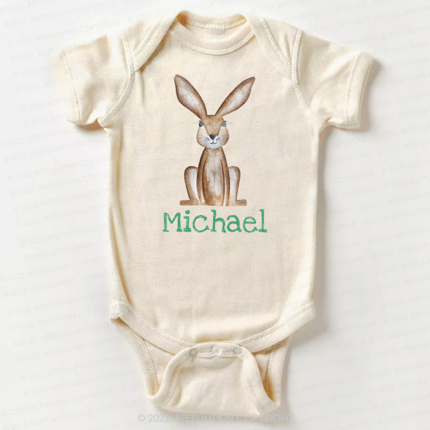 Personalized Easter Cute Bunny Bodysuit For Baby