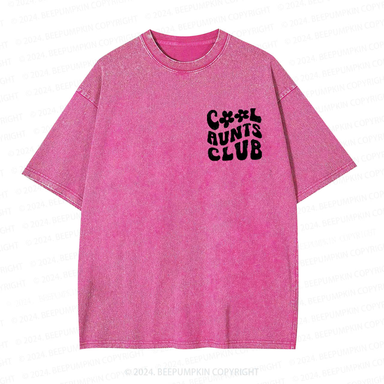  Cool Aunts Club Aunt Washed Tees