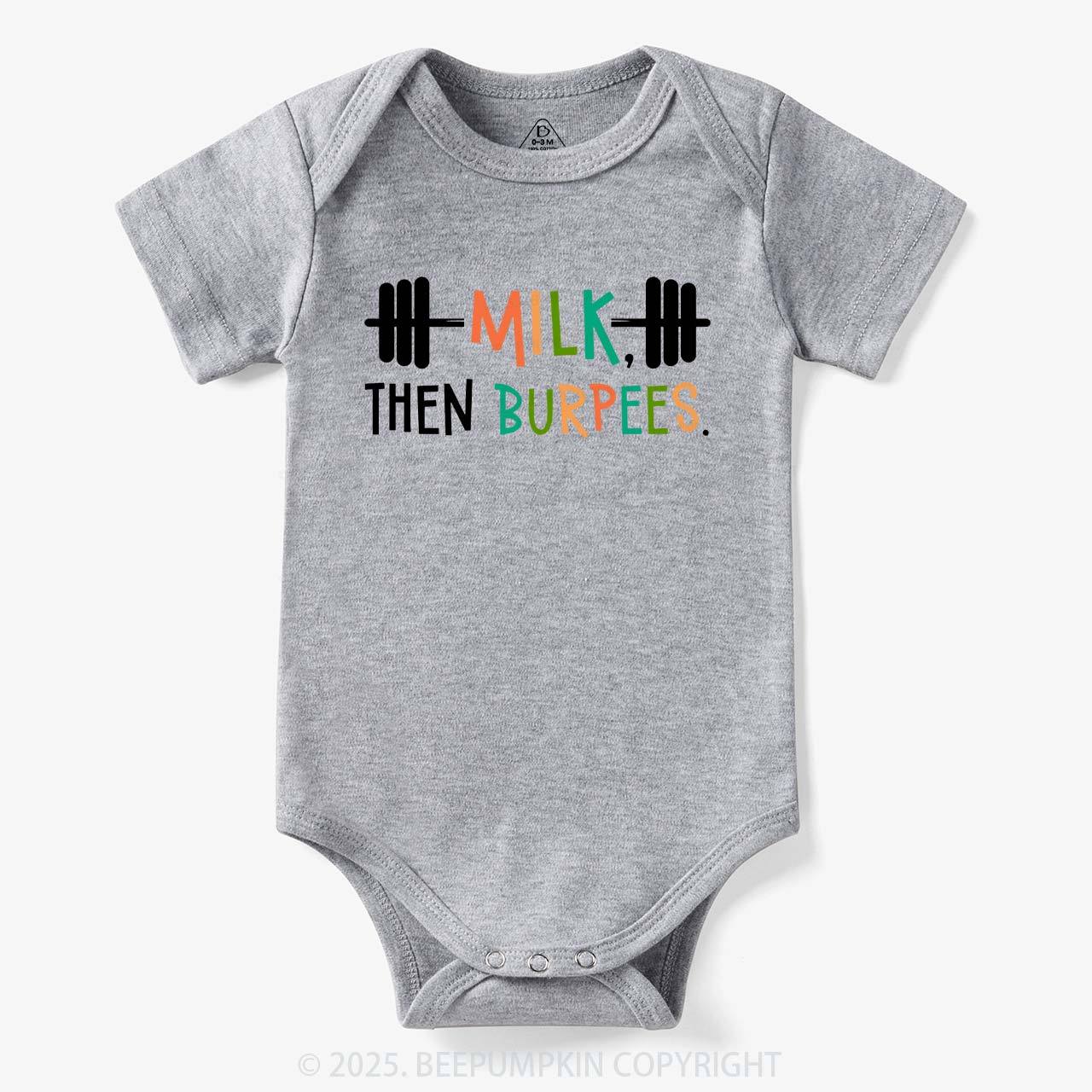 Milk Then Burpees Bodysuit Beepumpkin 7