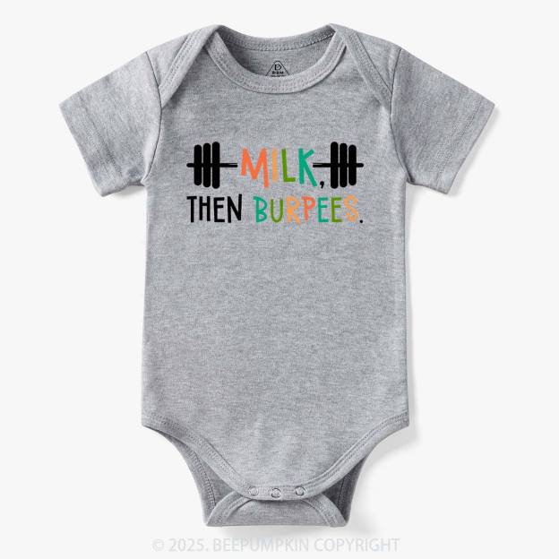 Milk Then Burpees Bodysuit Beepumpkin 7