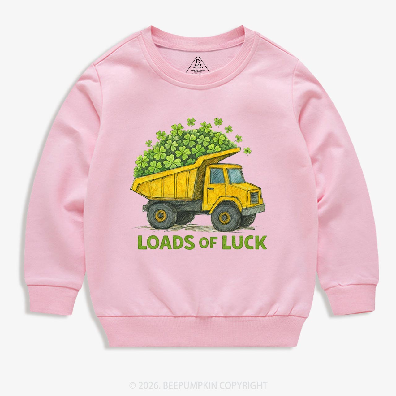 Loads Of Luck St. Patrick's Day Kid's Sweatshirt