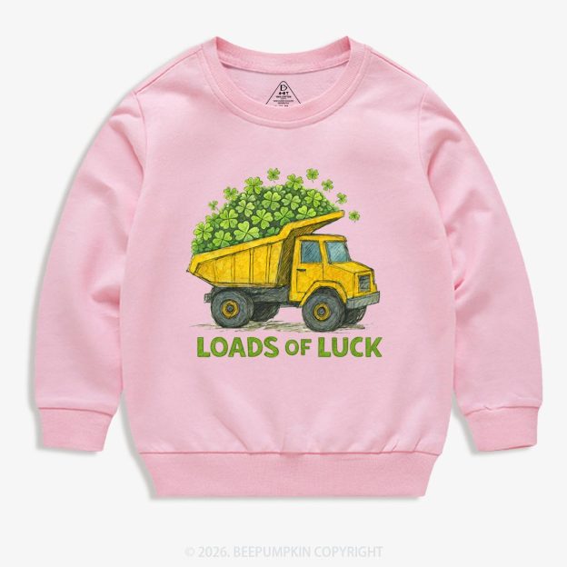 Loads Of Luck St. Patrick's Day Kid's Sweatshirt