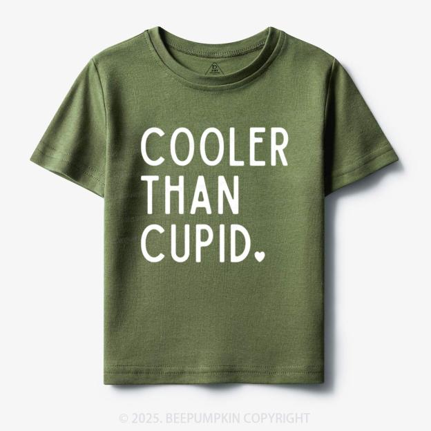 Cooler Than Cupid Toddler&Kid's Tees Beepumpkin