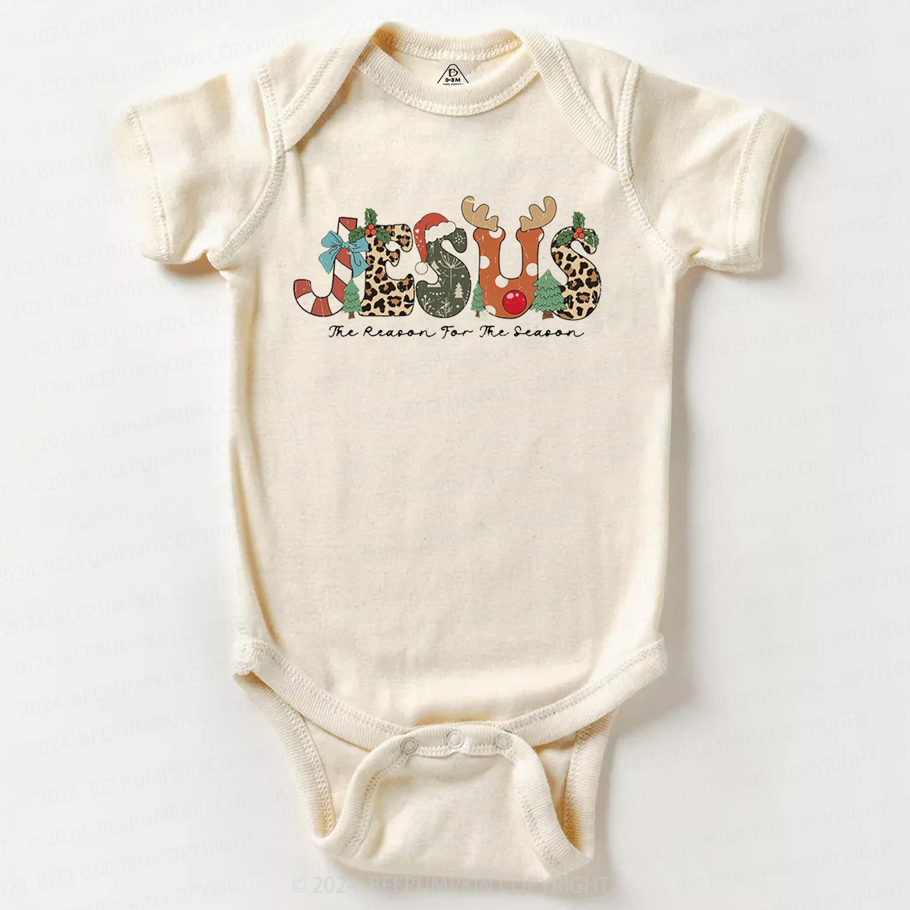 Jesus The Reason For The Season Baby Bodysuit