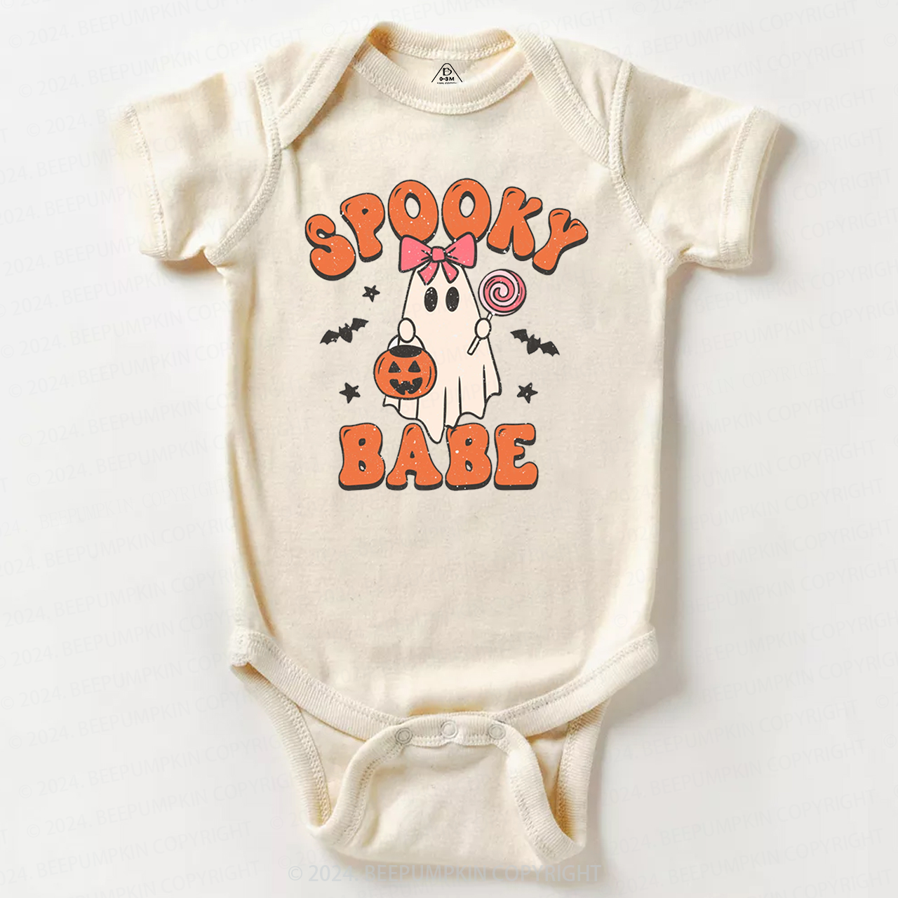 Halloween Ghost Spooky Bodysuit For Baby Sale-Beepumpkin™
