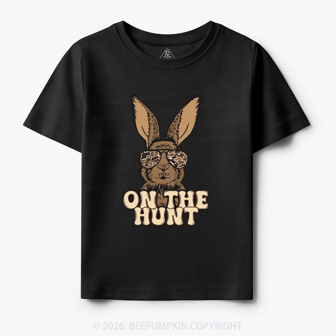 Camo Bunny On The Hunt Toddler&Kid's Tees