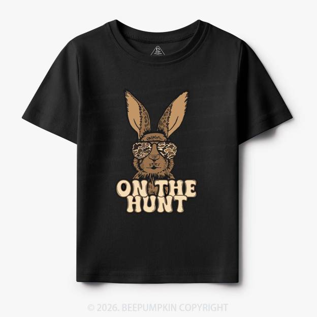Camo Bunny On The Hunt Toddler&Kid's Tees