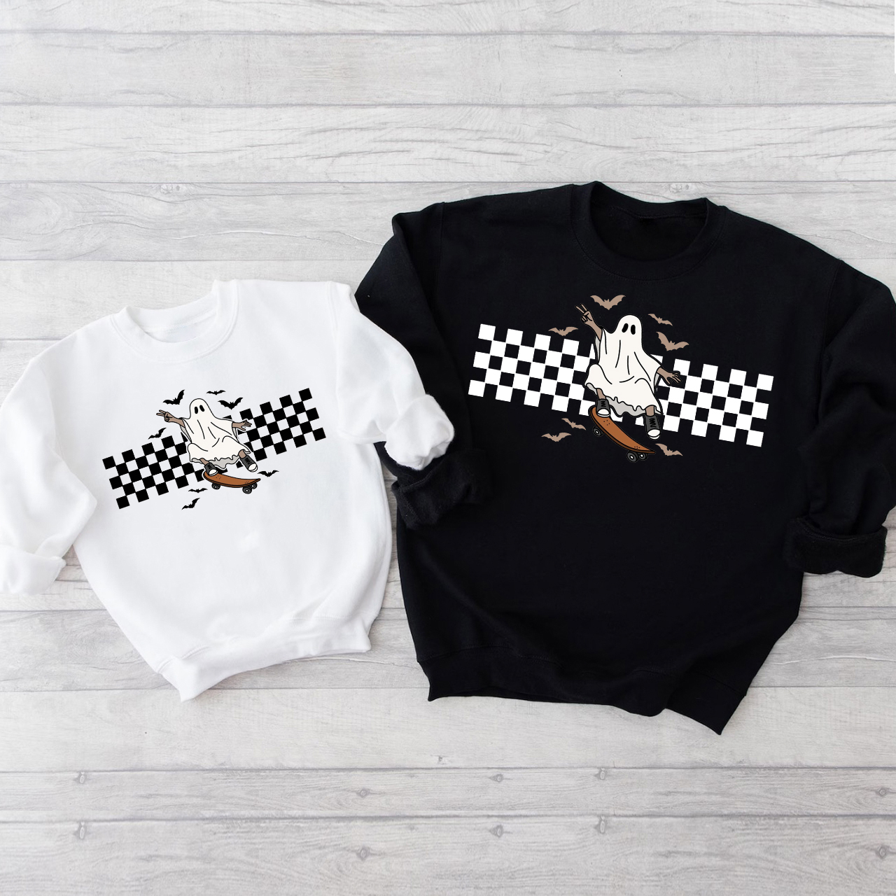 Cute Ghost Halloween Party Sweatshirts