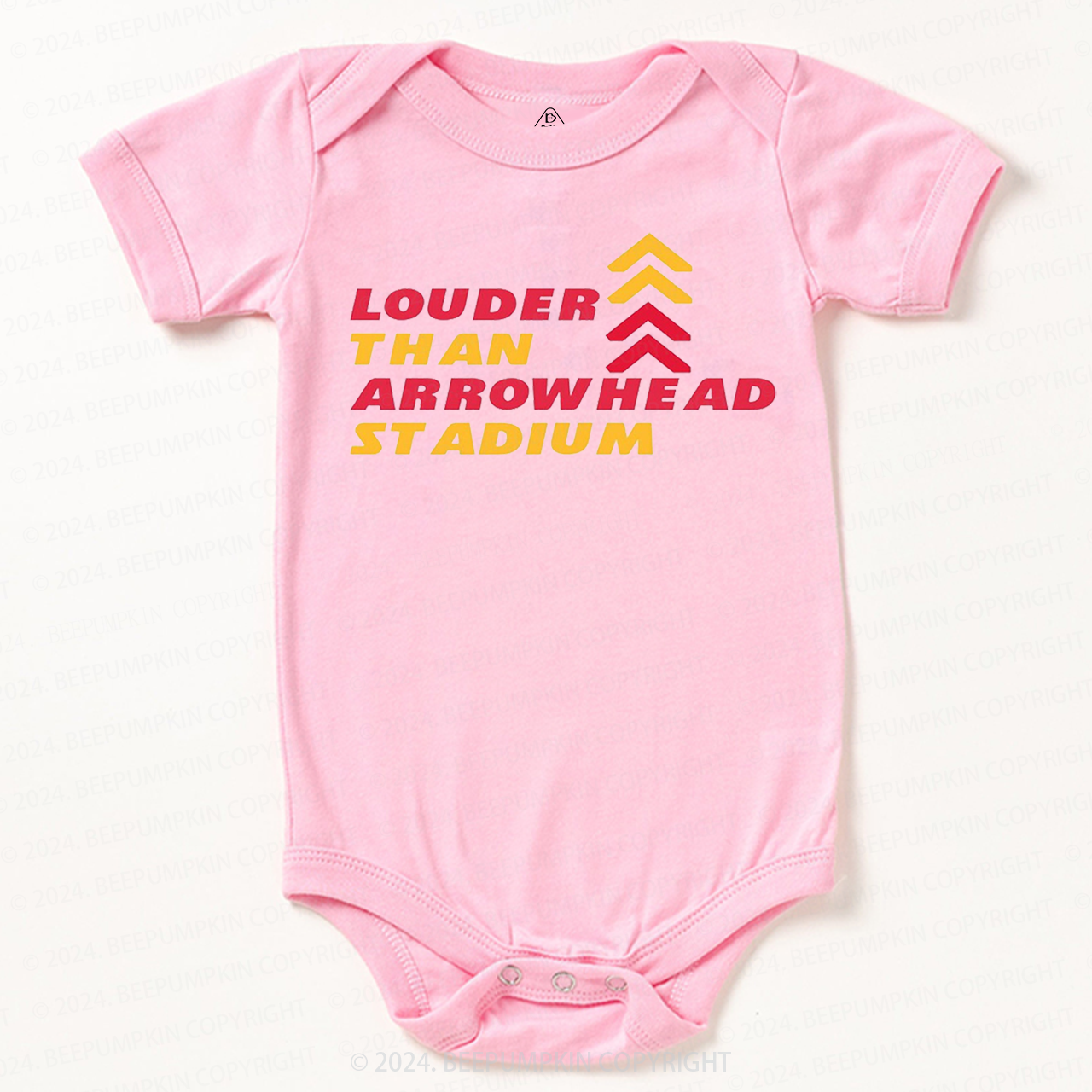 Louder Than Arrowhead Stadium Bodysuit Beepumpkin