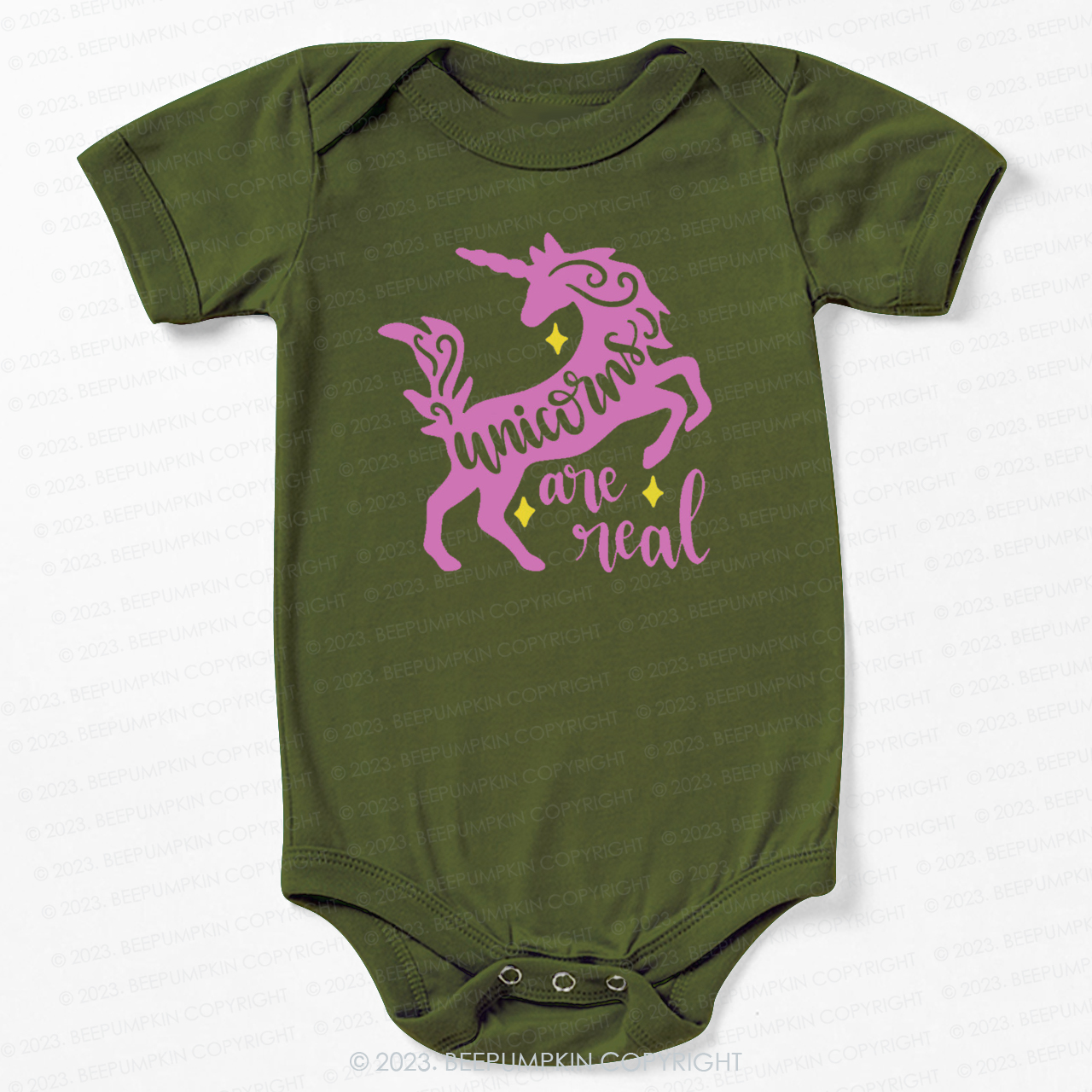 Unicorn Are Reals Bodysuit For Baby