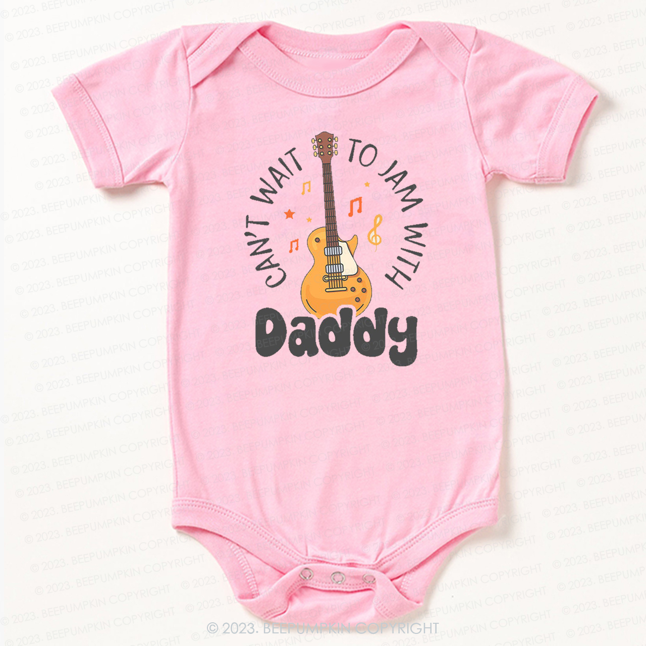 Can't Wait To Jam With Daddy Bodysuit For Baby