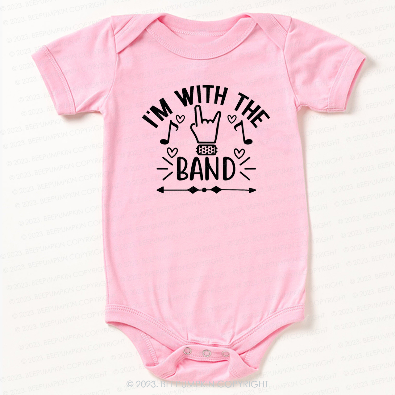 I'm With The Band Bodysuit For Baby