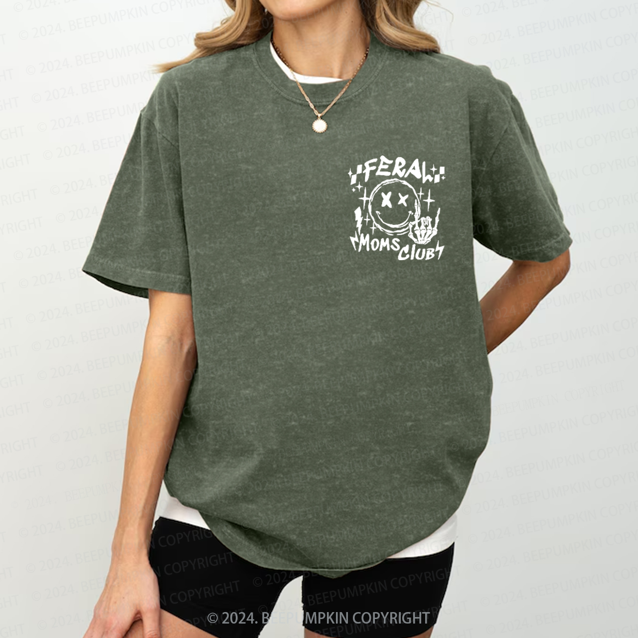 Somebody's Feral Mama Washed T-Shirts 