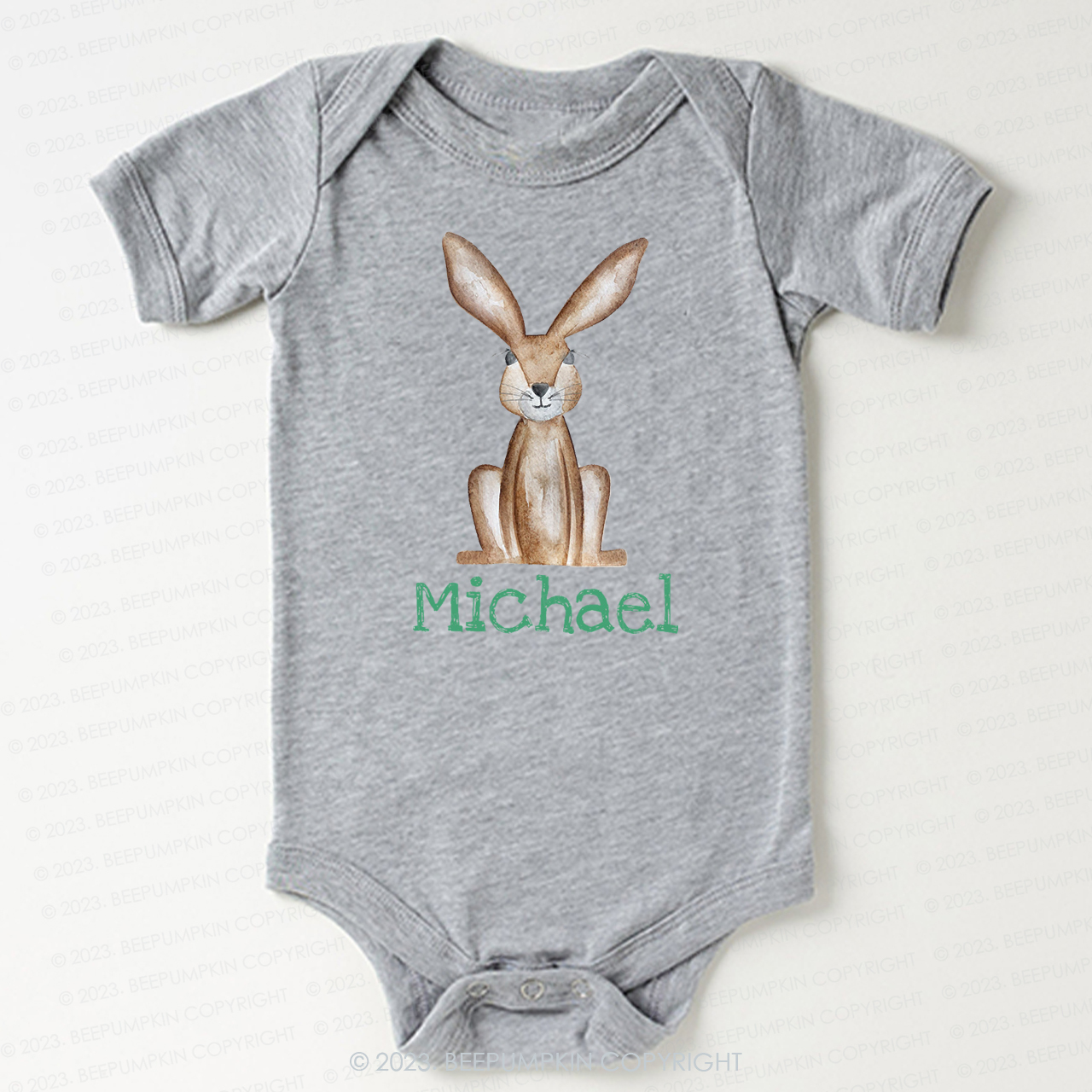 Personalized Easter Cute Bunny Bodysuit For Baby