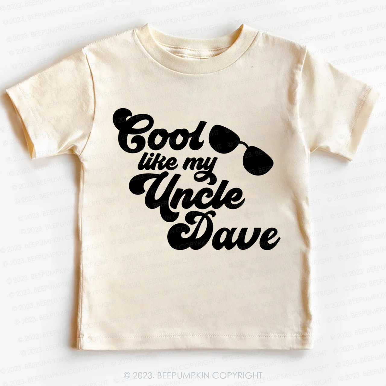 Personalized Cool Like My Uncle  -Toddler Tees
