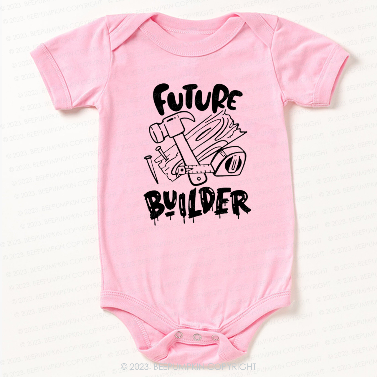 Future Builder Carpenter Bodysuit For Baby