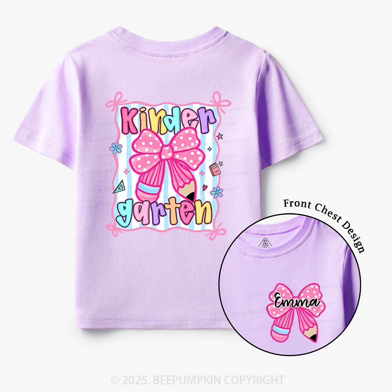 Personalized Playful Days Toddler&Kid's Tees Beepumpkin