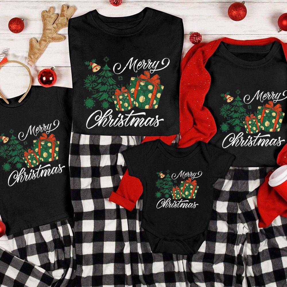 Merry Christmas Gift Family Matching Shirt