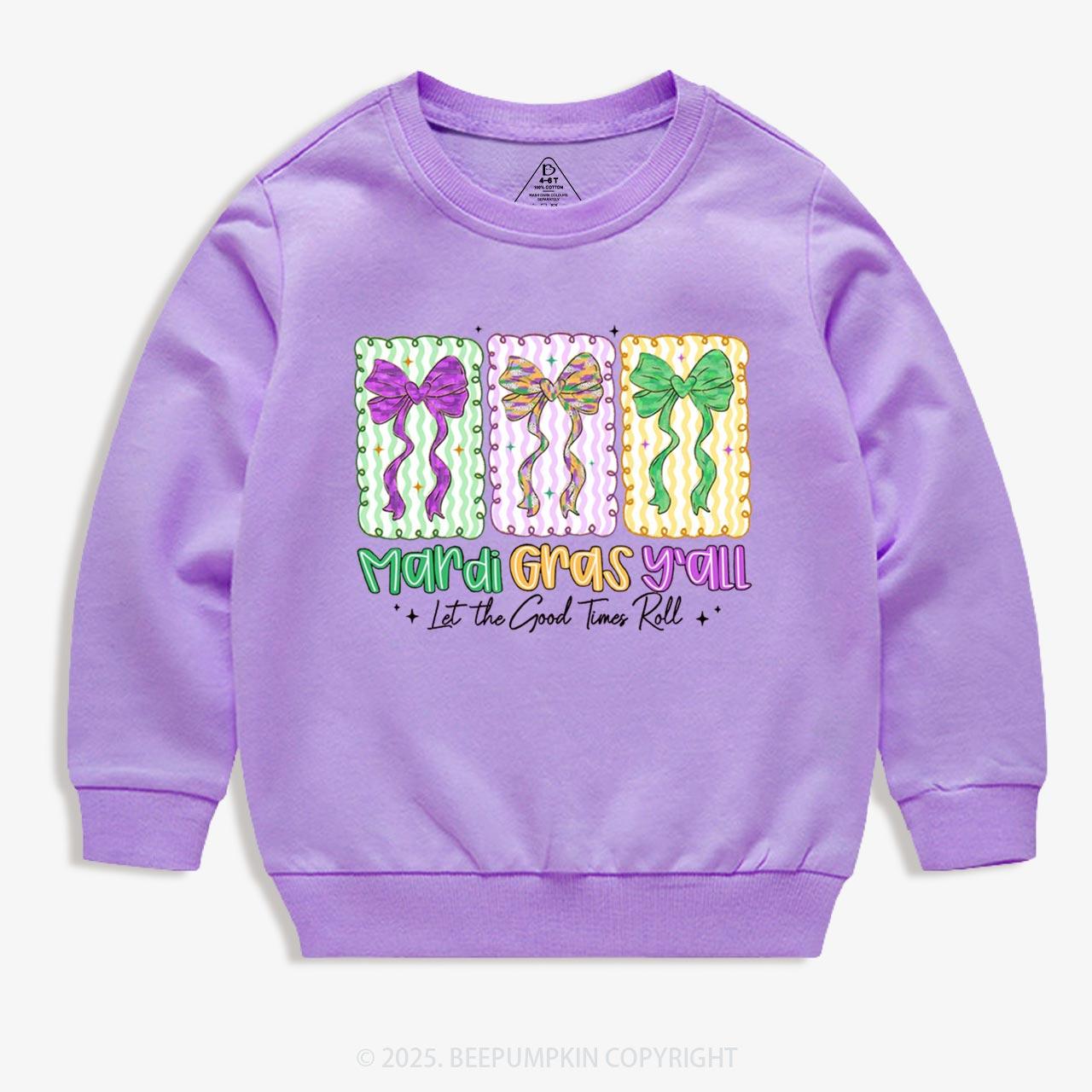 Let The Good Times Roll Kid's Sweatshirt