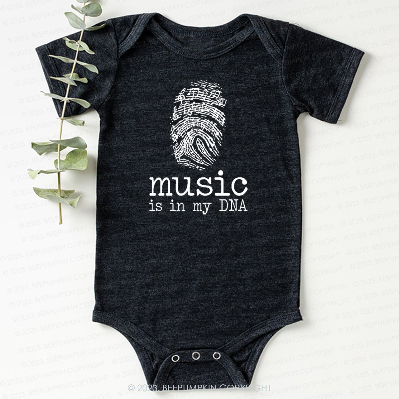 Music In My DNA Musician Bodysuit For Baby