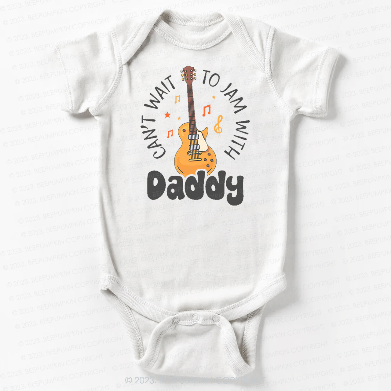 Can't Wait To Jam With Daddy Bodysuit For Baby