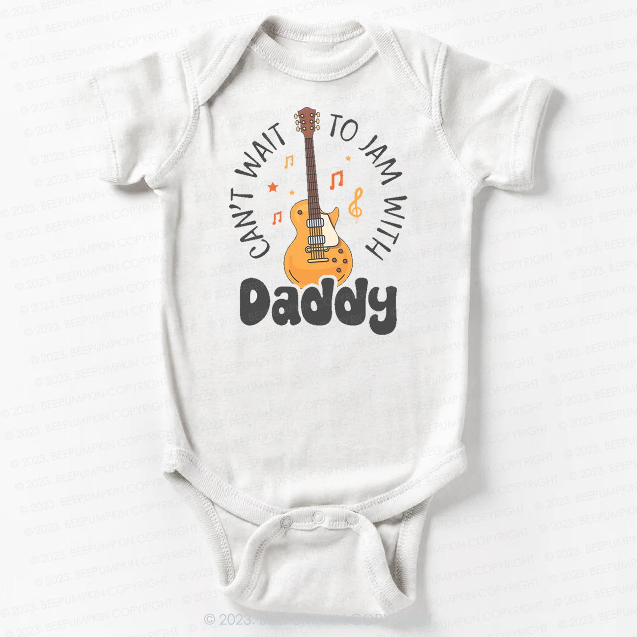 Can't Wait To Jam With Daddy Bodysuit For Baby