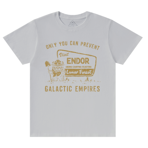 Ewok Endor National Park SW Dad T-shirt