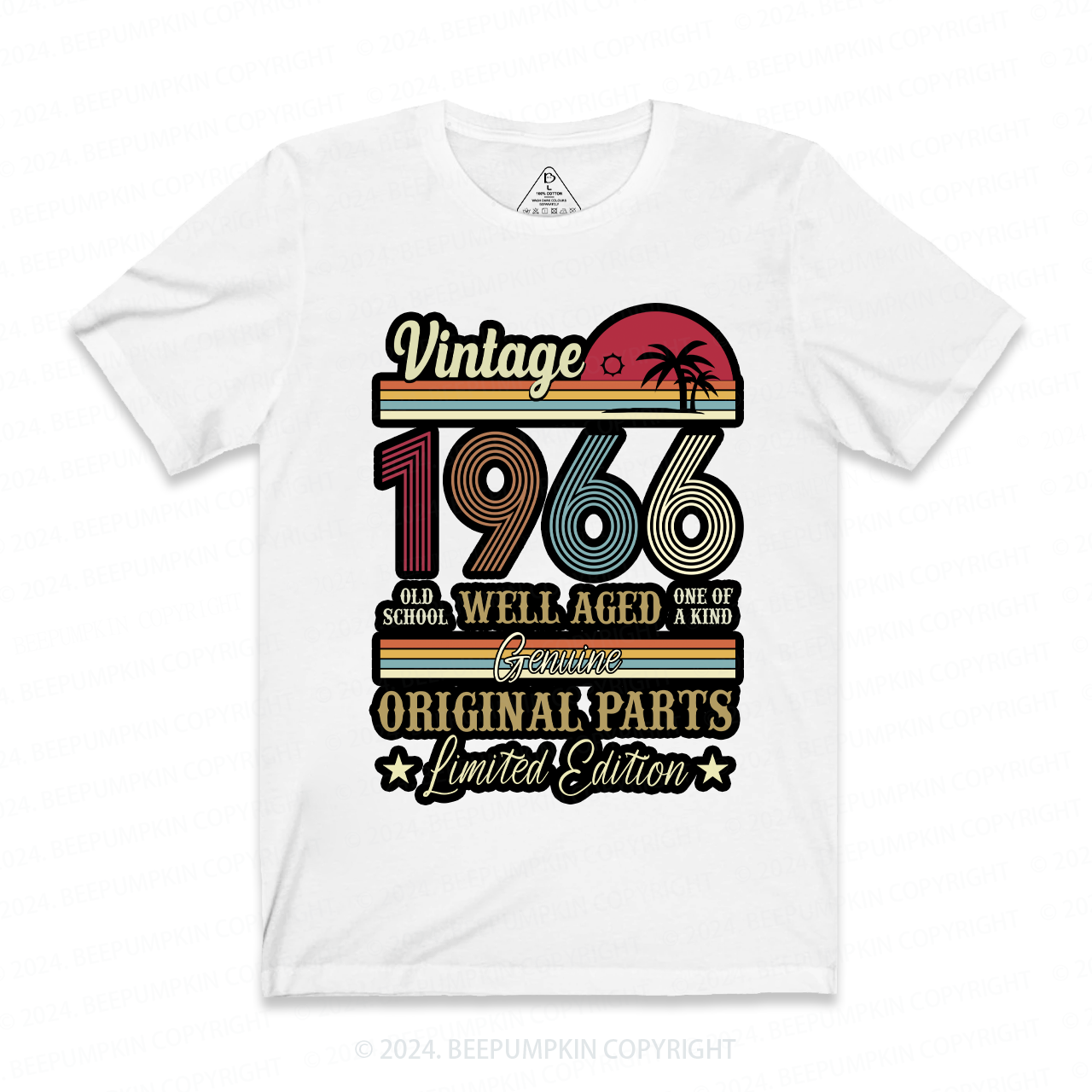 Well Aged Original Parts Grandpa Personalized Shirt