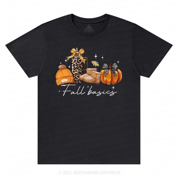  Fall Pumpkin Bow T-Shirts Beepumpkin 
