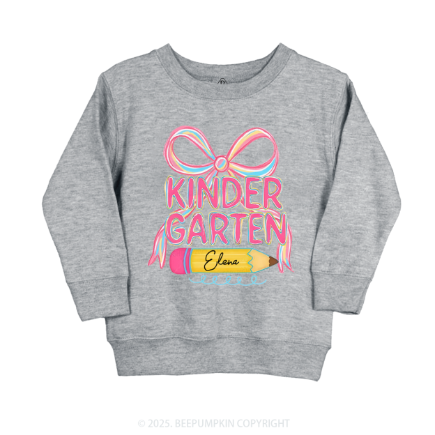 Personalized School Days Kid's Sweatshirt