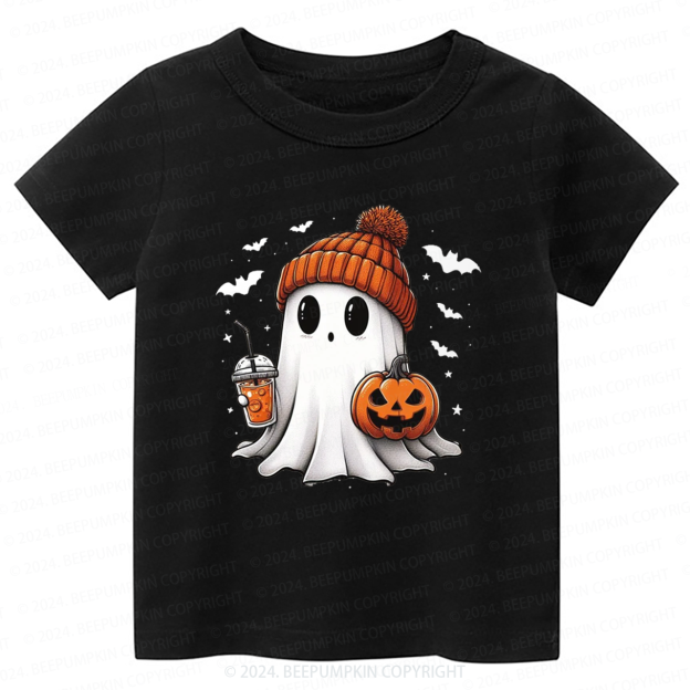 Halloween Cute Ghost Toddler&Kids Tees 