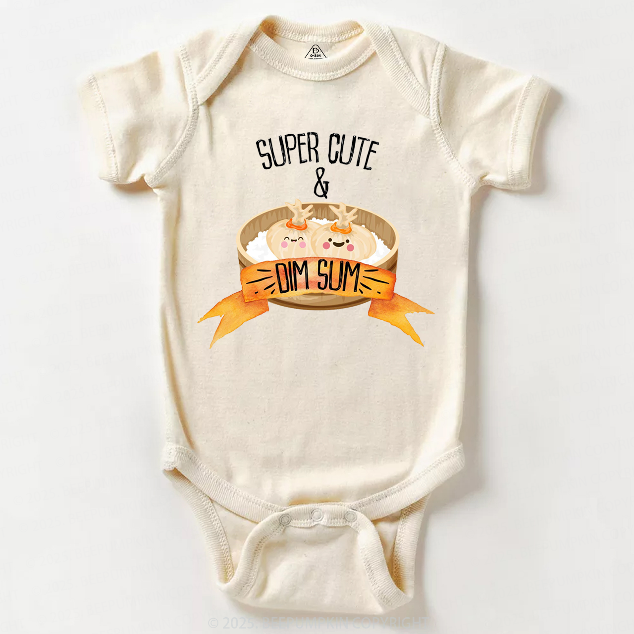 Super Cute & Dim Sum Bodysuit Beepumpkin