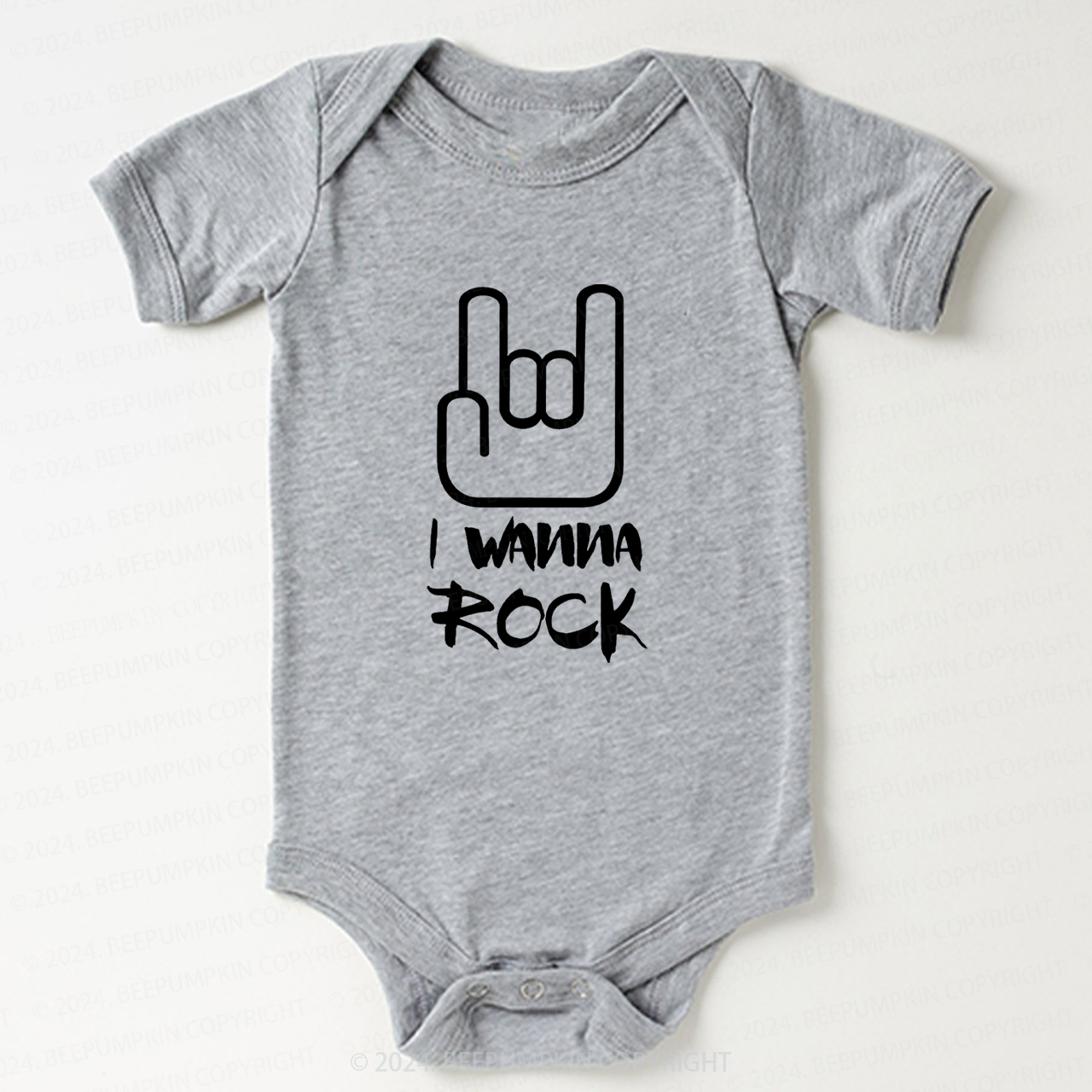 Cool Rock Music Bodysuit For Baby 8