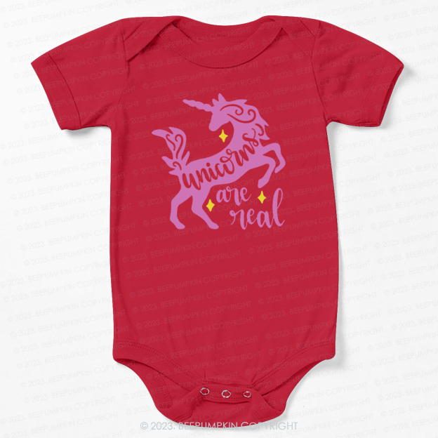 Unicorn Are Reals Bodysuit For Baby