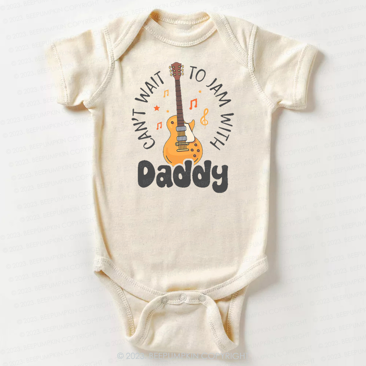Can't Wait To Jam With Daddy Bodysuit For Baby