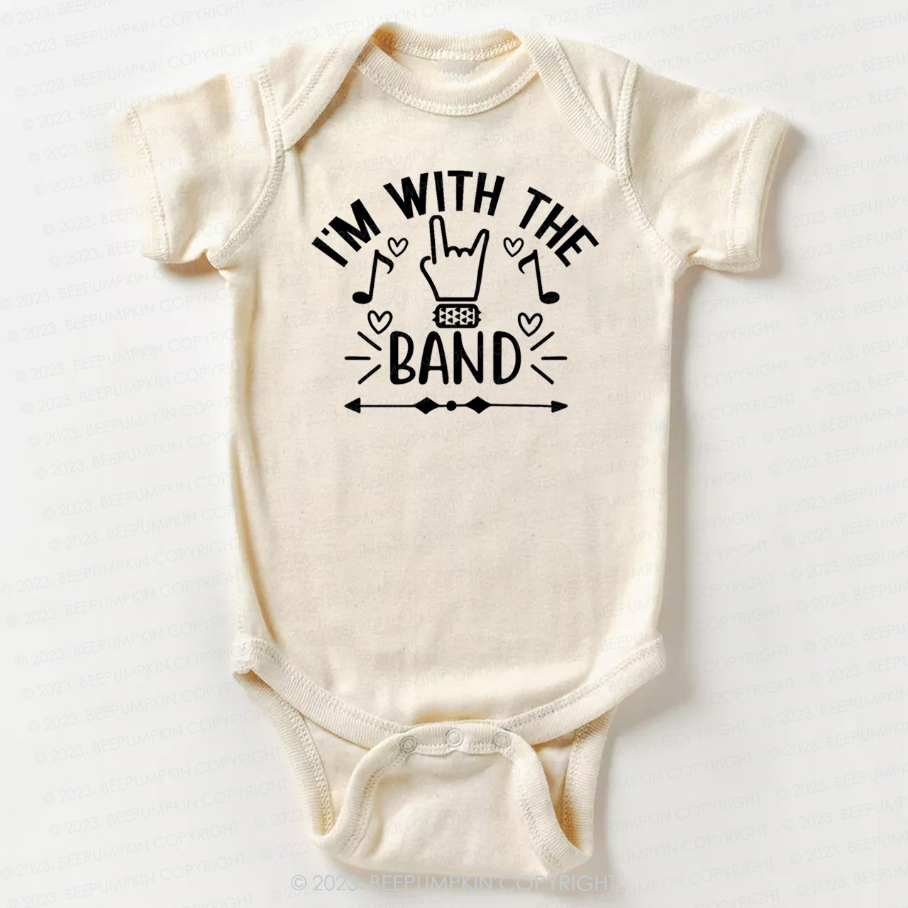 I'm With The Band Bodysuit For Baby