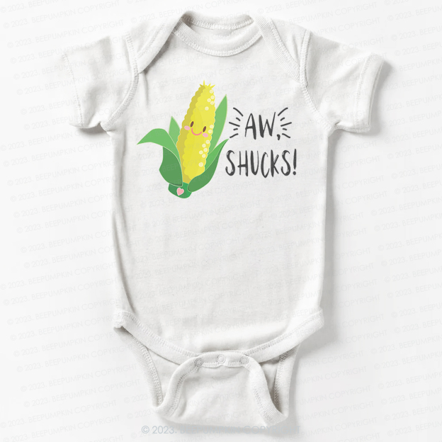 Funny AW- Shucks Corn Bodysuit For Baby