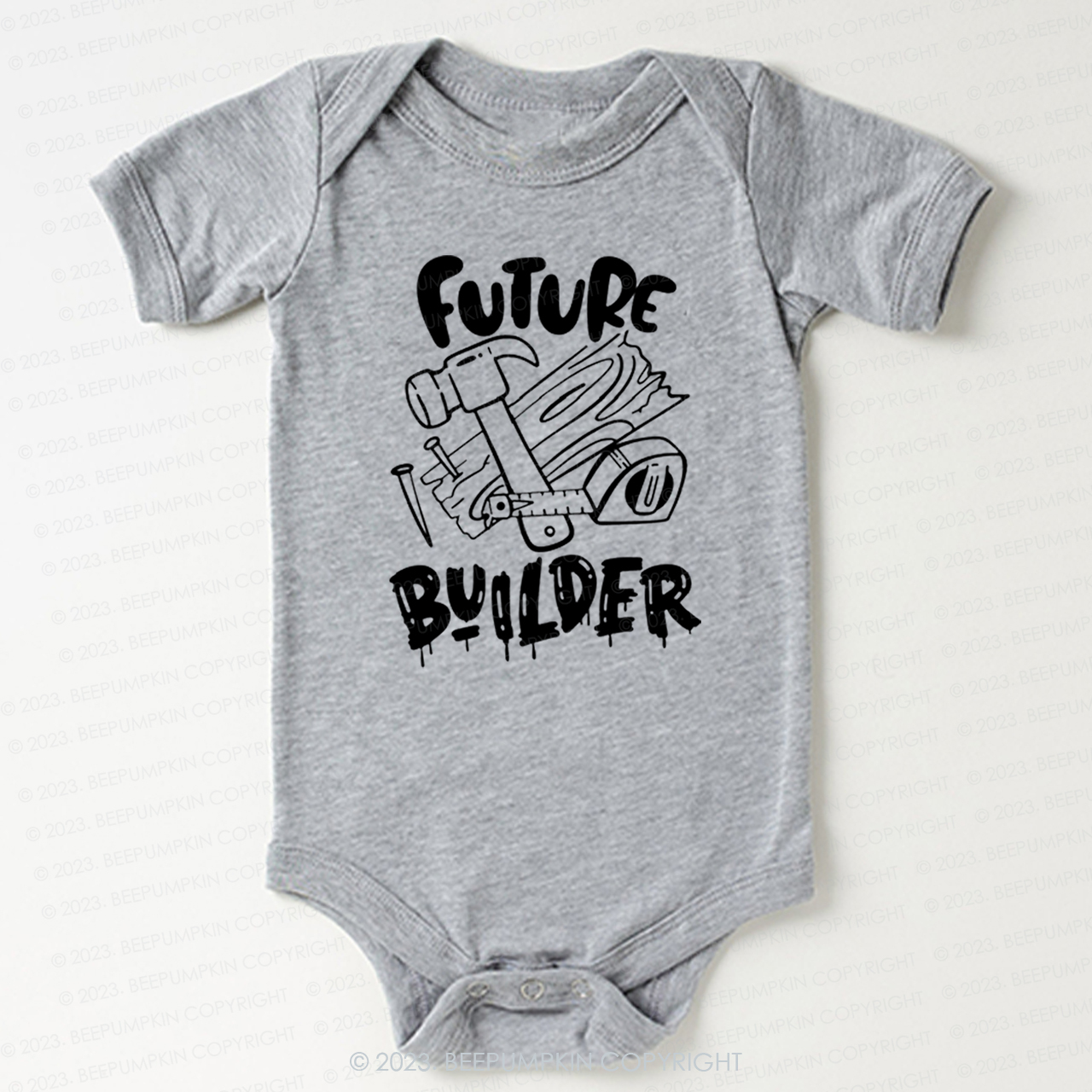 Future Builder Carpenter Bodysuit For Baby