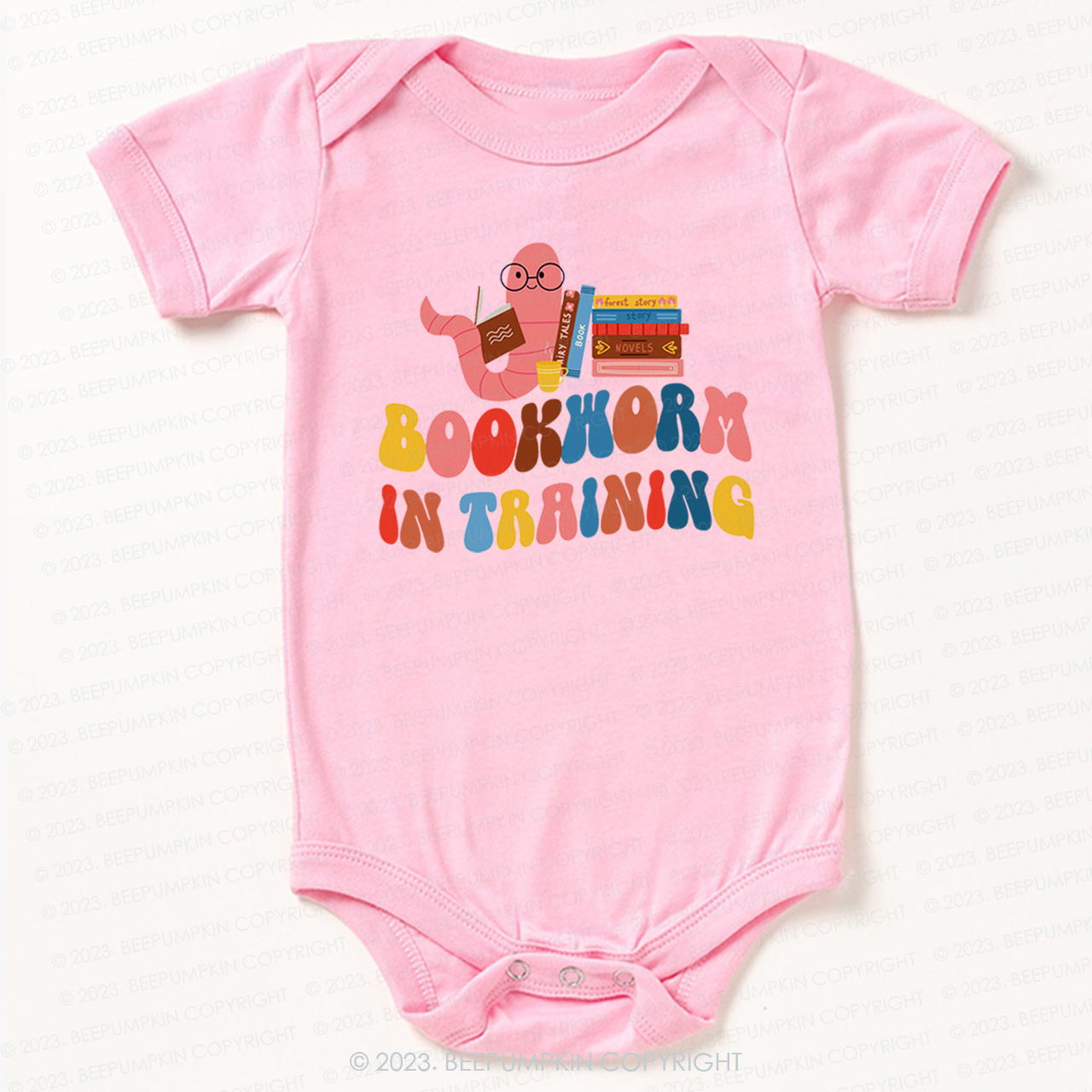 Bookworm In Training Bodysuit For Baby