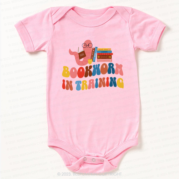 Bookworm In Training Bodysuit For Baby