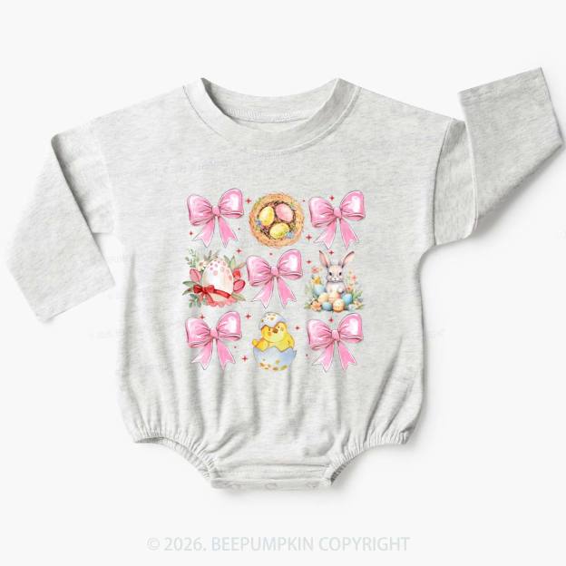 Bloom & Bunny Delight Baby Bubble Romper