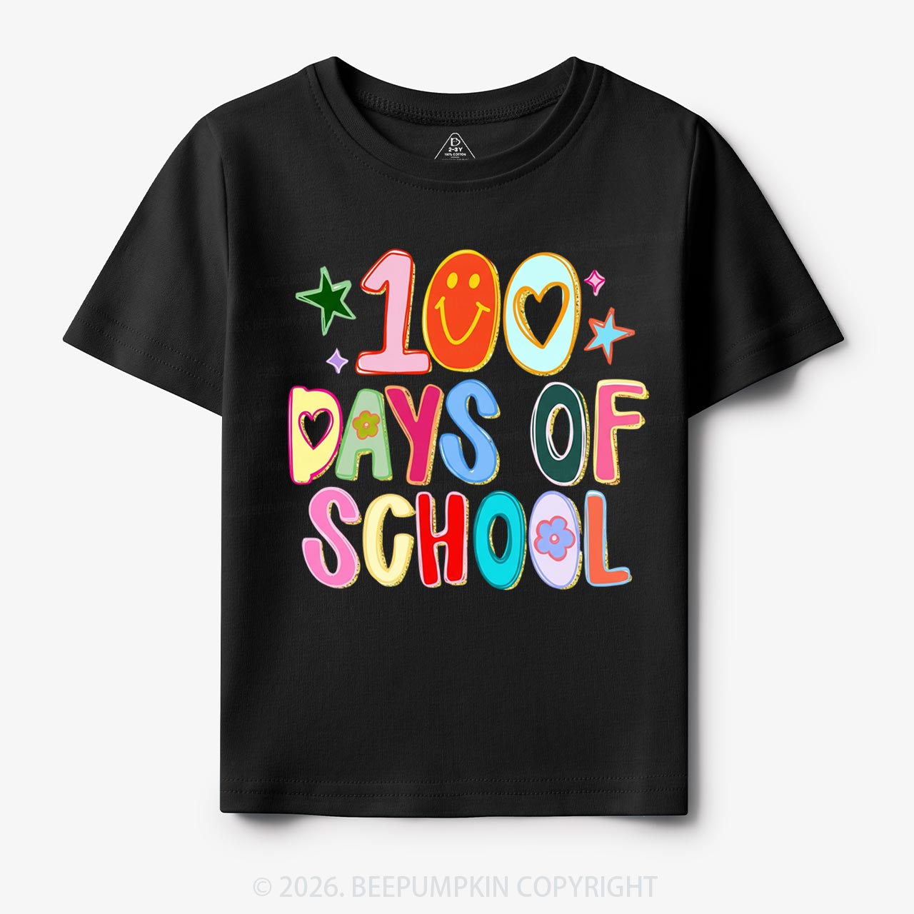 Color Pop 100 Days Brighter Toddler&Kid's Tees