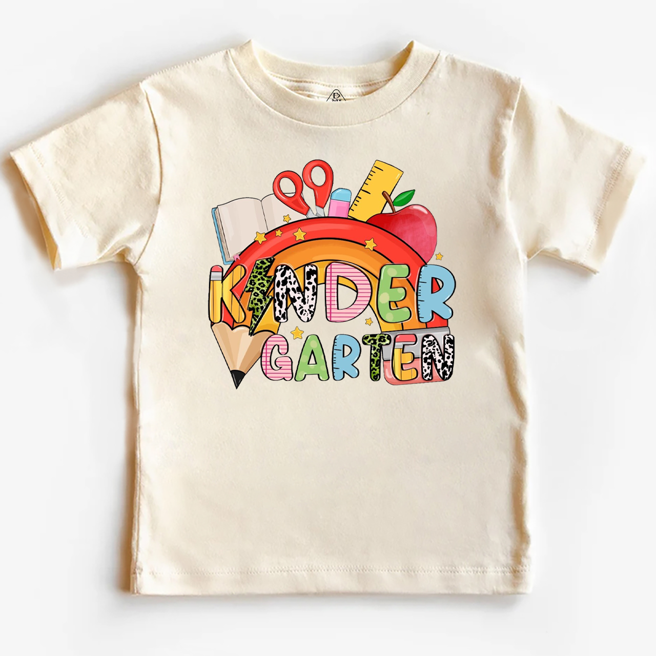 Personalized Rainbow Pencils Toddler&Kid's Tees Beepumpkin 